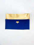 Hand Love - UPF50 Face Mask and Headband - Gold/Navy